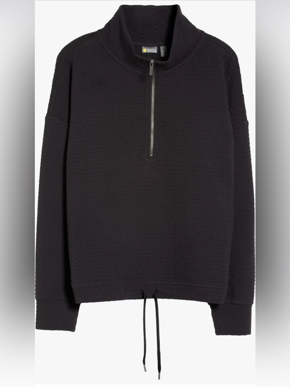 Zella Revive Half Zip Pullover Sweatshirt ~ XS